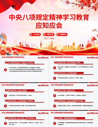 精品中央八项规定精神学习教育应知应PPT课件