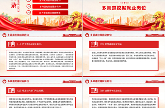 简洁风关于做好2025年高校毕业生等青年就业工作的通知PPT课件下载