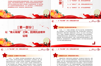 2025纪念中国人民抗日战争暨世界反法西斯战争胜利80周年思政课PPT微党课