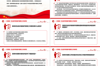 一文读懂《生态环境保护督察工作条例》PPT课件下载