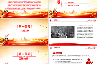 精品纪念中国人民抗日战争胜利80周年PPT铭记历史砥砺前行党课下载