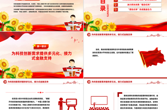 四部门详解15项科技金融政策举措PPT课件