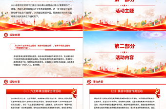 2025年六五环境日PPT美丽中国我先行主题宣传课件下载
