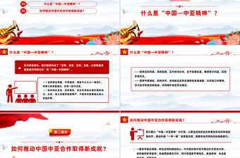 2025弘扬“中国—中亚精神”推动地区合作高质量发展PPT课件