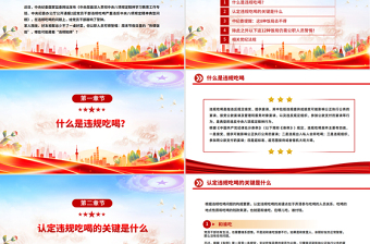2025党员干部严禁参与的20类违规吃喝情形PPT课件