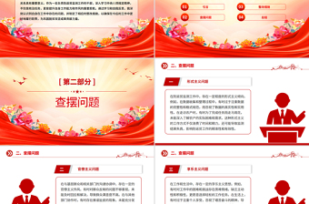 2025防返贫监测干部学习教育问题查摆与整改措施PPT模板下载