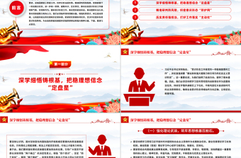 2025高举思想旗帜筑牢安全防线PPT全面提升新时代意识形态工作质效党课课件