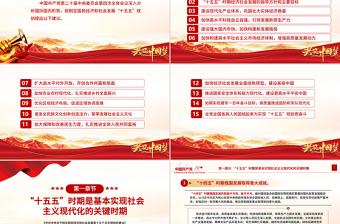 2025《关于制定国民经济和社会发展第十五个五年规划的建议》全文PPT党课