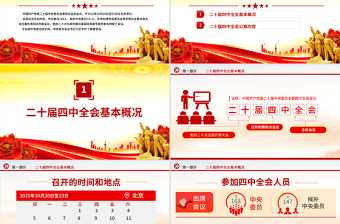 2025学习贯彻二十届四中全会精神PPT专题党课课件