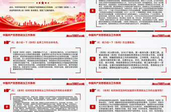 《中国共产党思想政治工作条例》解读PPT课件下载